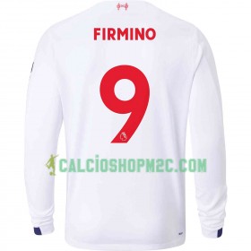 Liverpool Roberto Firmino 9 Maglia Trasferta 2019/2020 Manica Lunga